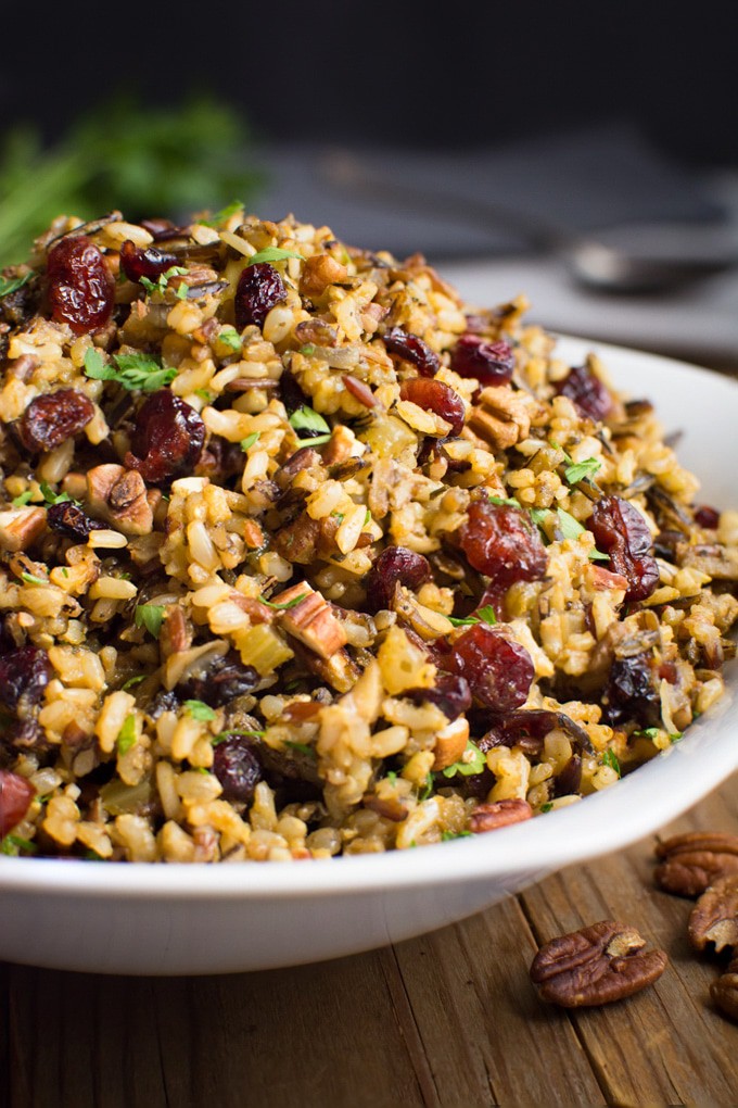 Wild Rice Stuffing - gluten-free (Instant Pot or stovetop) | Where You ...