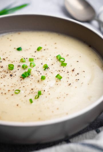 Instant Pot Potato Soup (vegan) | Where You Get Your Protein